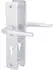 ALPERTEC Tira Schutzbeschlag Drücker/Drücker Aluminium silber 92mm (40100986)
