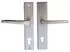 ALPERTEC Tira Schutzbeschlag Drücker/Drücker Aluminium silber 92mm (40100986)
