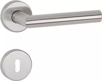 Tecwerk Dr&uuml;ckergarnitur Basic 02 Edelstahl matt BB DIN L/R (2000267250)