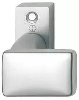 HOPPE T&uuml;rknopf - auf Rosette, zu 117GF/22, 65x40 30x70x10, silber elox