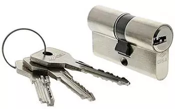 Cisa Asix Europäischer Doppelzylinder Vernickelt 30/30mm (0E30007012)