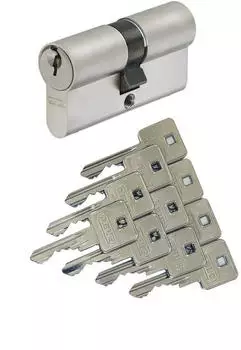 ABUS A93 Doppelzylinder 40/45mm Not- und Gefahrenfunktion Bohrschutz (A93)