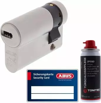 ABUS EC660 Halbzylinder gleichschließend 10/70mm (EC660)