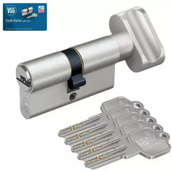 Basi V55 Profil-Knaufzylinder 35/30mm, verschiedenschlie&szlig;end (K35/30)