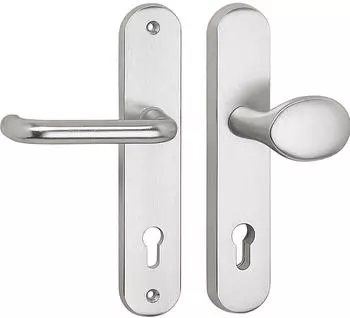 Marchesi GARDA Schutzb.-Wechselgarnitur Knopf, RC2, silber, 50x247x15mm (1635.17E.301.S)