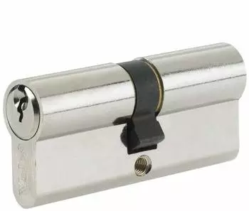 Yale Euro-Profil Doppelzylinder 30/30mm Hochsicherheit Nickel (YALPKM3030NP)