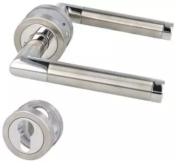 Lienbacher Cecil-I T&uuml;rdr&uuml;cker Rosettengarnitur Bicolor Edelstahl BB-PZ-WC (Cecil-I)
