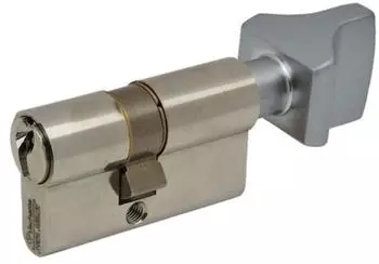 Vachette FIRST Schließzylinder mit Knauf 30x30mm 5-Stift vernickelt (17224000)