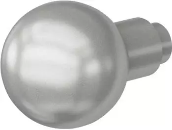 Marchesi Knopfdr&uuml;ckerlochteil Kugelform Edelstahl &oslash;50mm (4125)