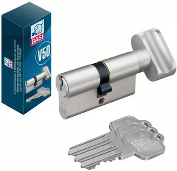 Basi V50 Profil-Knaufzylinder 30/35mm, verschiedenschlie&szlig;end (V5030-0005)