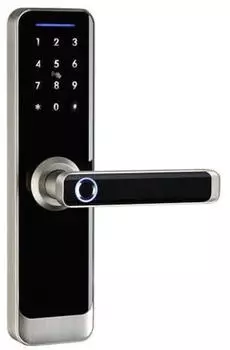 Avatto SDL-A270-S Digitales T&uuml;rschloss Wi-Fi, Fingerabdruck, Zahlencode, Silber (SDL-A270-S)
