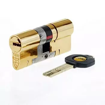 Yale Platinum 3 Sterne Euro-Doppelzylinder Anti-Snap 35:55 (90mm) Messing (B-YS3-3555B)