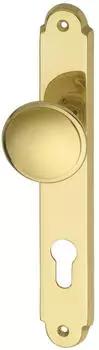 Marchesi Knopflangschild ALT-WIEN PZ88, Messing poliert, &Ouml;NORM (4205.410.002.S)