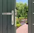 Locinox Fiftylock Rohrrahmenschloss mit Hakenriegel, PZ 92, 50mm Profile, Edelstahl