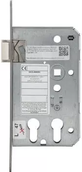 BMH Einstemmschloss 1015 PZW/2 PZ links DM 32/65, Edelstahl Stulp 20 (1015.000001)