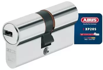 ABUS XP20SN Profilzylinder 50/50 mit Sicherungskarte & 3 Schl&uuml;sseln (XP20S)