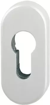 Hoppe 55S-SR Schl&uuml;sselrosette Schieberosette Aluminium silberfarben F1 (11708657)
