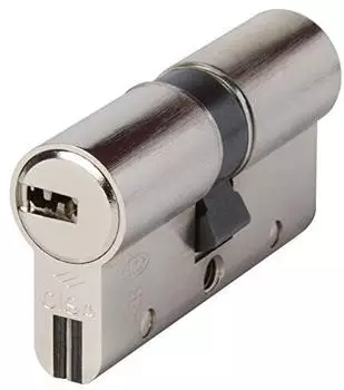 Cisa Astral S Europäischer Profilzylinder, Vernickelt Messing, 30/30mm (0A3S107012)