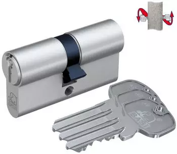 Basi AS Profil-Kurzzylinder 27/35mm Gleichschlie&szlig;end Not- und Gefahrenfunktion (5221-2735-0034)
