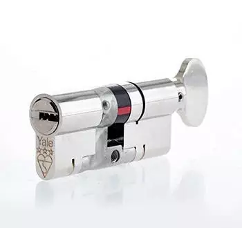 Yale Platinum Euro-Knaufzylinder 3 Sterne 40:40 (80mm) vernickelt (P-YS3-4040NT)