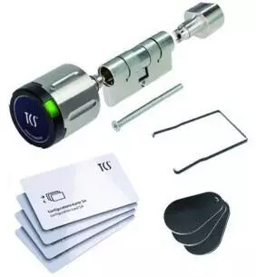TCS Elektronischer Knaufzylinder Stand-alone IP56 Set 45/70 (817-003-4570)