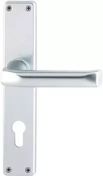 Hoppe London Langschild-Garnitur Aluminium Natur 113/202SP (6797278)