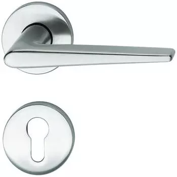 FSB 1005 Rosettengarnitur T&uuml;rdr&uuml;cker ASL&reg; Edelstahl matt BB (0 12 1005 01302 6204)