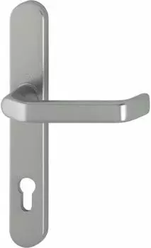 Hoppe Liverpool Schmalschild-Halbgarnitur (Innen) PZ92, 8x50, silber eloxiert (3165601)