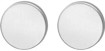 EDI Schl&uuml;sselrosetten-Paar 058 Edelstahl, rund, blind, 8mm (1058/0000/00)