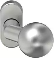Knopfdr&uuml;ckerlochteil K 160 - auf Rosette, VK: 8 mm, Edst. rostfrei