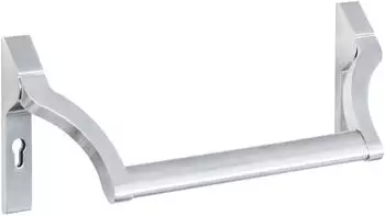 BKS B 7400 Stangengriff Gangfl&uuml;gel, Aluminium eloxiert, PZ 92mm (B-74000-30-0-1N)