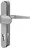 Basi ES0 Vollmaterial-Schutzbeschlag Schmalrahmenschild rund, Alu IROX, PZ, 92/8mm (7903-0607)