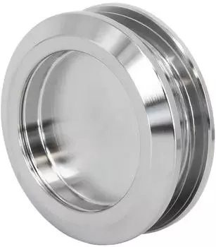 Dream Garden Griffmuschel Schiebet&uuml;r, Edelstahl silber, rund 58mm (126413)