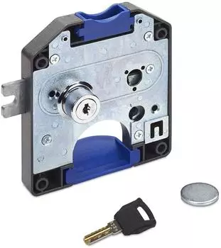 Sotech Münzpfandschloss 110x125x18mm links schließend für 1€-Münzen