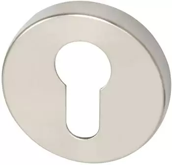 Marchesi Zylinderrosette PZ, &oslash;52mm, H&ouml;he 10mm, Edelstahl matt (2069.370.207.0)