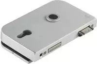 DORMA Schloss Junior Office PZ m. Wechsel (11.260 &11.2061) - Aluminium silber