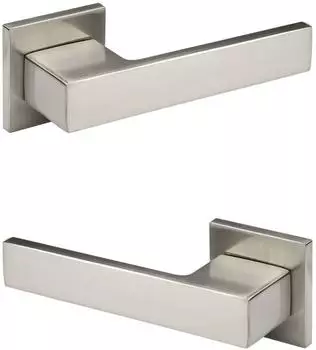 HEXIM Ricardo Borelli Q06 T&uuml;rgarnitur Aluminium matt, WC/Bad (Q06)