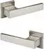 HEXIM Ricardo Borelli Q06 Türgarnitur Aluminium matt, WC/Bad (Q06)