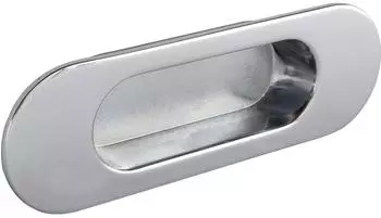Estamp Zalya Griffmuschel f&uuml;r Schiebet&uuml;r, 151mm, Zinkdruckguss verchromt poliert