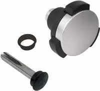 T&uuml;rknopfdr&uuml;cker KIDLOC 2,59/54,6/41 mm, VK 8x60 mm,Edelstahl/Poly.