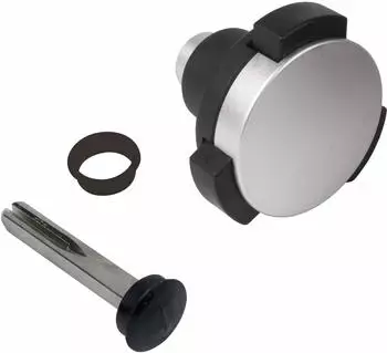 Locinox KIDLOC 2 T&uuml;rknopfdr&uuml;cker 59/54,6/41mm, VK 8x60mm, Edelstahl/Polyamid, silber/schwarz