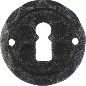 Halc&ouml; Schl&uuml;sselrosette Sill BB, &oslash; 50mm, verzinkt schwarz passiviert (0111.025.00.0.01)