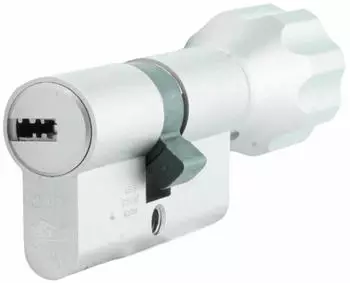 ABUS ECK660 Knaufzylinder 10-stiftig 35/60mm, 3 Schlüssel (ECK660)