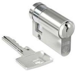 Merten Profilhalbzylinder MEG3985-0001 mit Schlüsselabzug