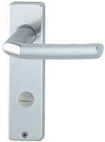Kurzschildgarnitur Birmingham 1117/202kp/ap Aluminium F1 Sk/ol Eckig...