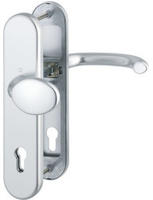 Hoppe Schutzgarnitur Mar.76G/3331/3410/1138 Alu.F1 92mm 66-71mm