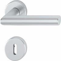 Fp - T&uuml;rdr&uuml;ckerlochteil Amsterdam 1400 Aluminium F1 / Naturfarbig Vierkant 8 Mm Din