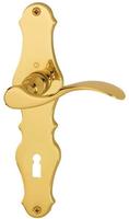 Langschildgarnitur Weimar M112SLN/2007 MS F71 BB 72mm DIN L/R HOPPE