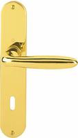Hoppe Langschildgarnitur Verona M151/302 MS F49-R Bad SK/OL 78mm DIN L/R