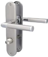 Alpertec 88021900 Edelstahl Renovierungsgarnitur (I) BI-Color f&uuml;r Badt&uuml;ren